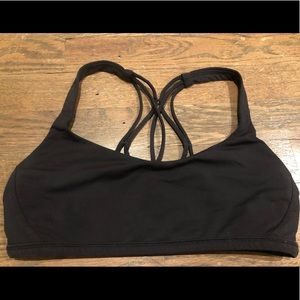 Black lululemon Free to be Zen bra
